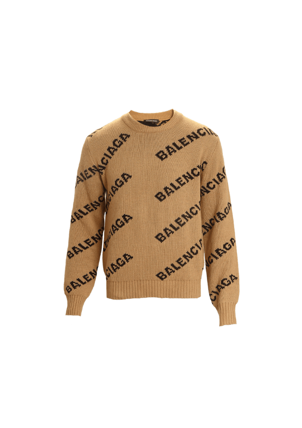 ALLOVER LOGO SWEATER P