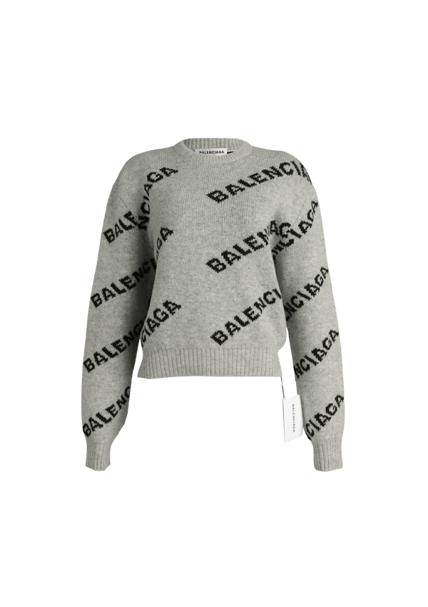 INTARSIA KNIT SWEATSHIRT 34