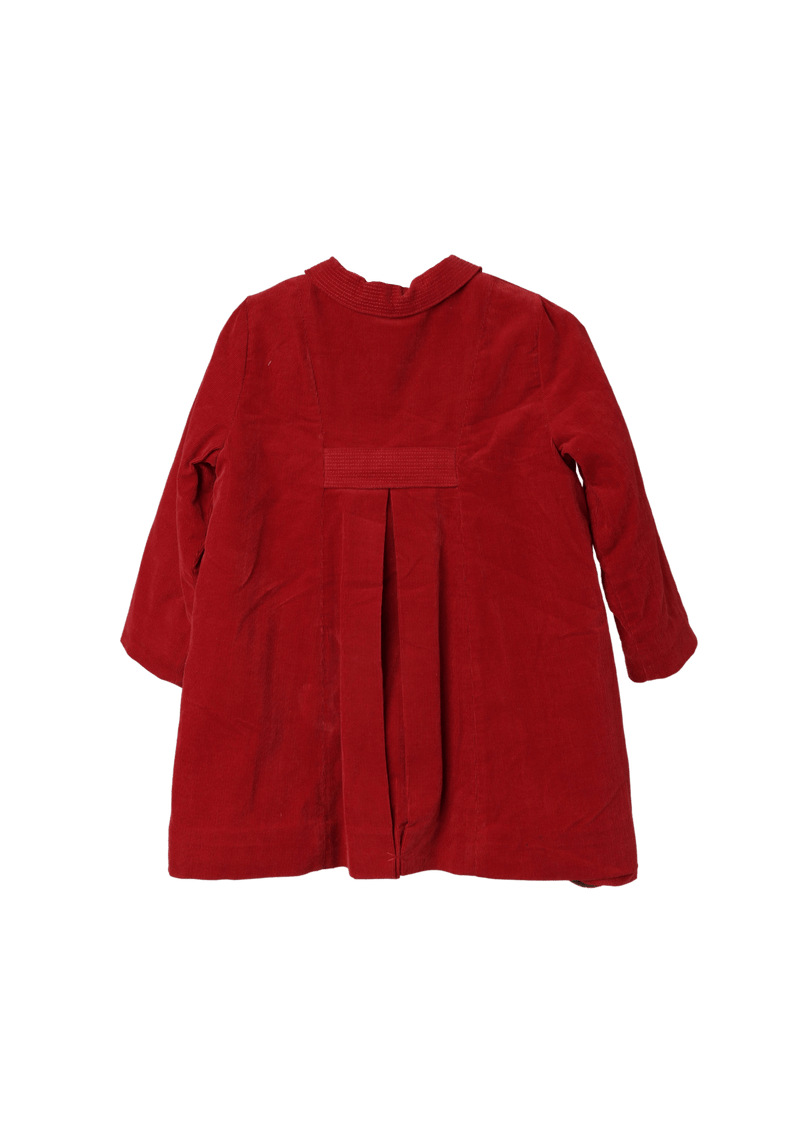 KIDS VELVET TRENCH COAT 3Y