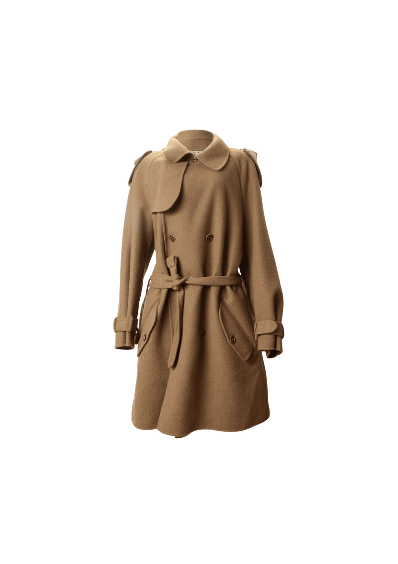 CASHMERE TRENCH COAT 46