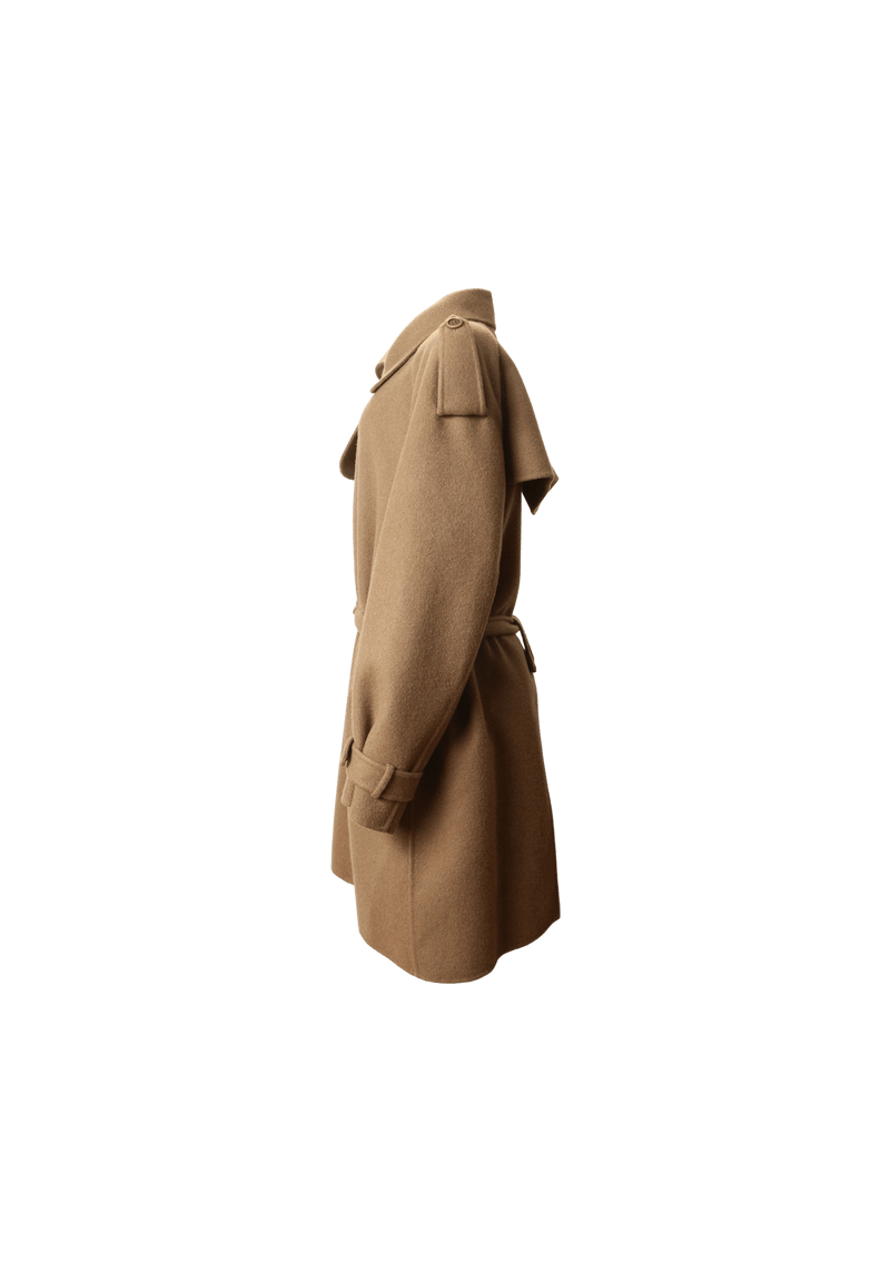 CASHMERE TRENCH COAT 46