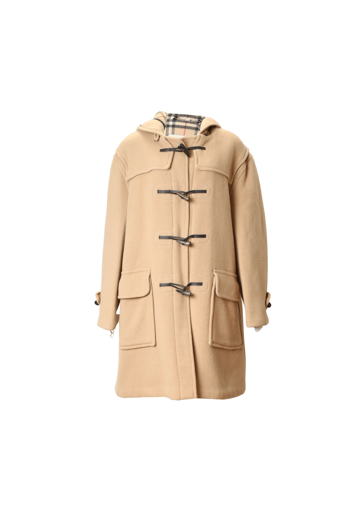 CASACO BURBERRY DUFFLE COAT 40 BEGE ORIGINAL – Gringa