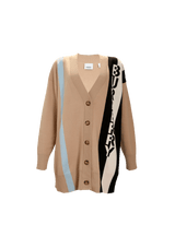 JACQARD CARDIGAN M