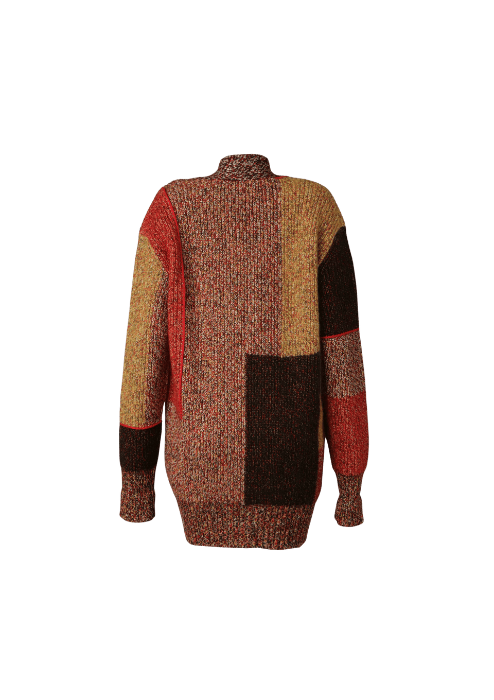 CASACO BURBERRY KNIT MULTICOLOR CARDIGAN P VERMELHO ORIGINAL – Gringa