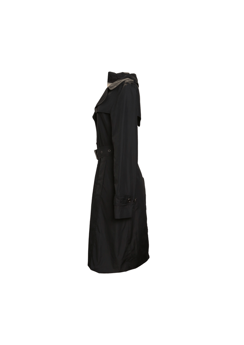 NYLON TRENCH COAT 36