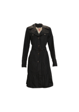 NYLON TRENCH COAT 36