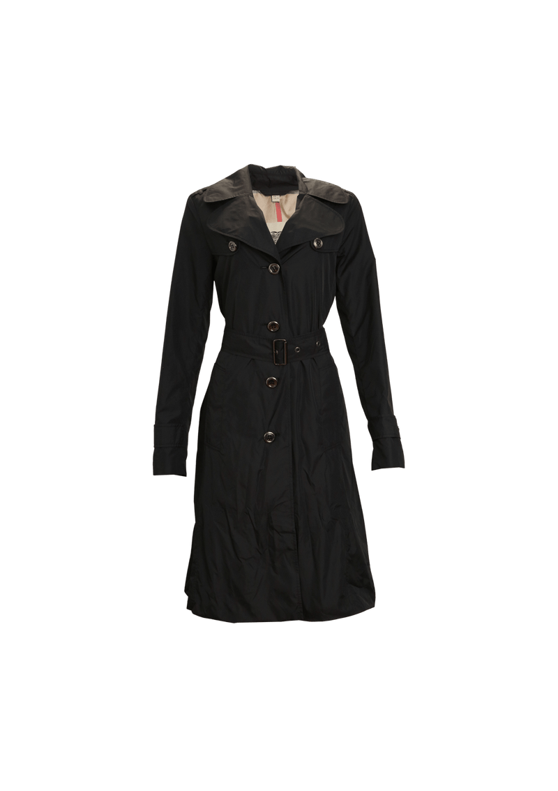 NYLON TRENCH COAT 36