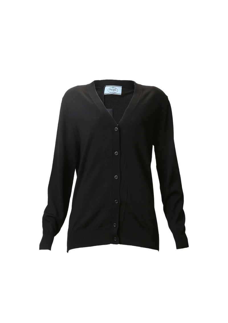 WOOL V-NECK CARDIGAN 36