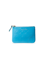 BLUE ZIP WALLET