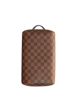 DAMIER ÉBÈNE DOPP KIT TOILET POUCH