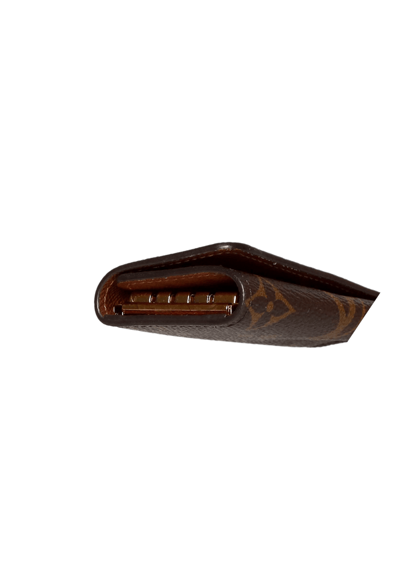 Authentic Louis Vuitton Monogram Multicles 4 Four Hooks Key Case Black  Brown DAD