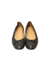 CC CAP-TOE LEATHER BALLET FLATS 38