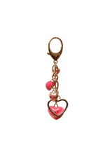 COEUR HEART BAG CHARM