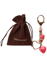 COEUR HEART BAG CHARM