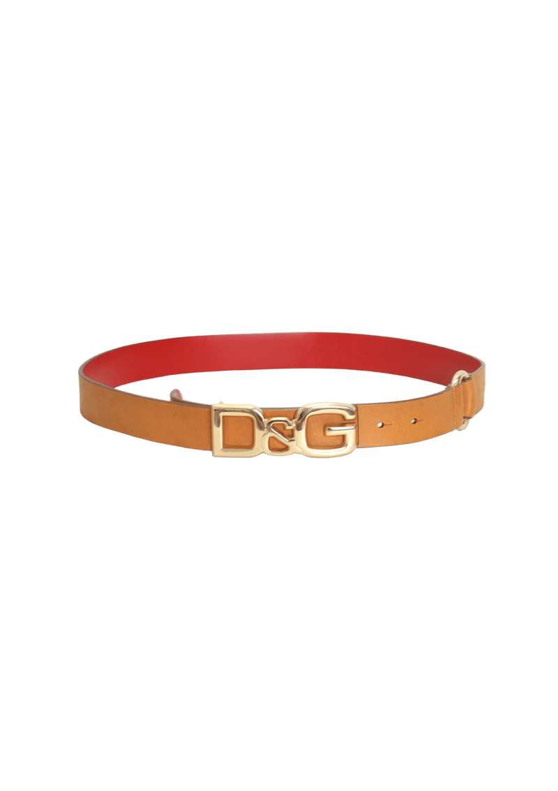 LOGO LEATHER BELT