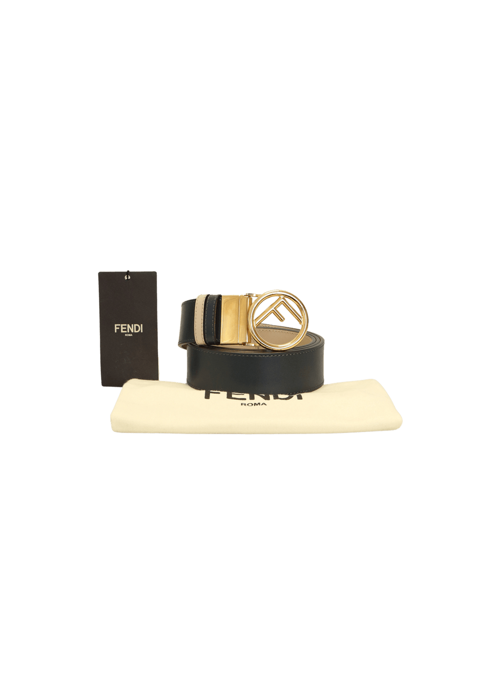 F IS FENDI REVERSIBLE BELT 120