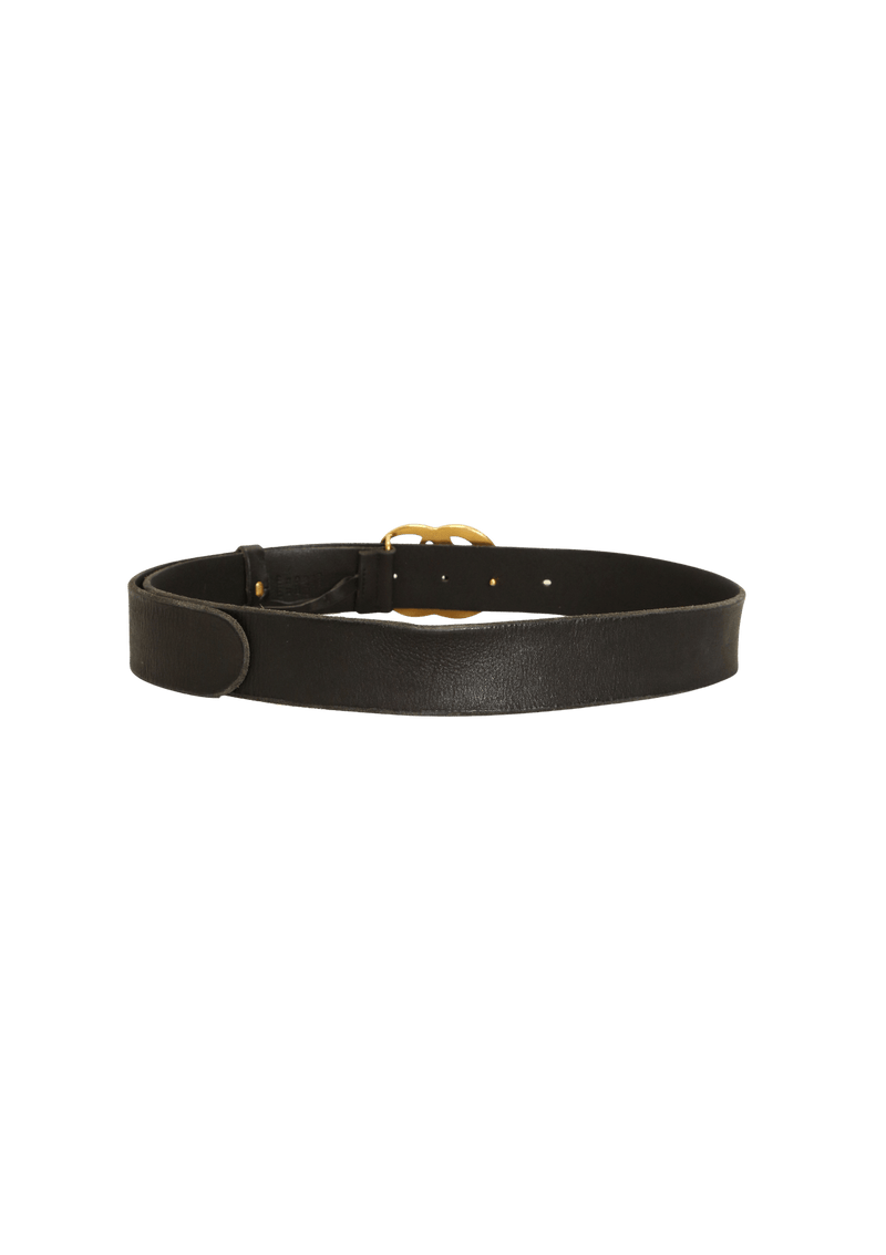 DOUBLE G FADED LOGO BELT 95