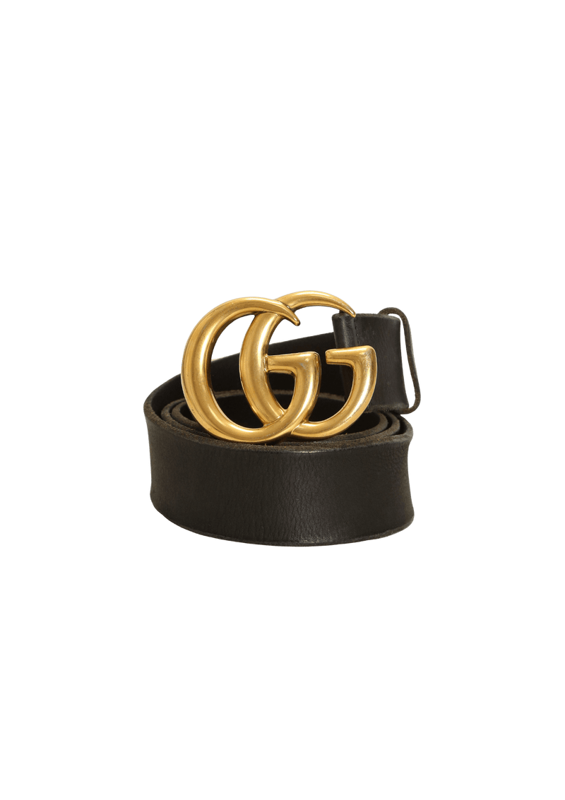 DOUBLE G FADED LOGO BELT 95