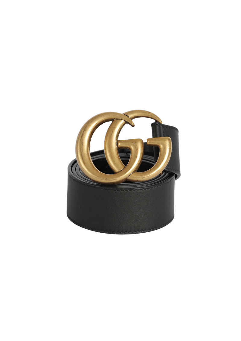 DOUBLE G LOGO BELT 90