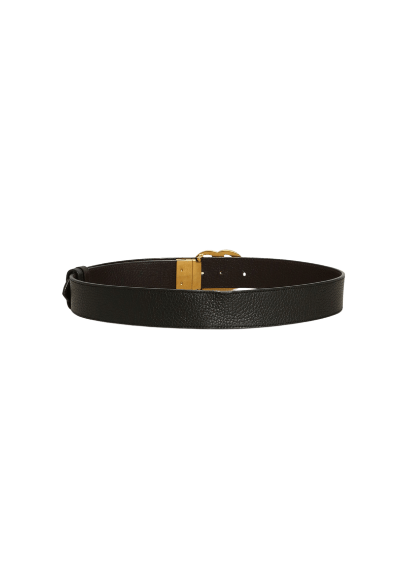 DOUBLE G LOGO BELT REVERSIBLE 85