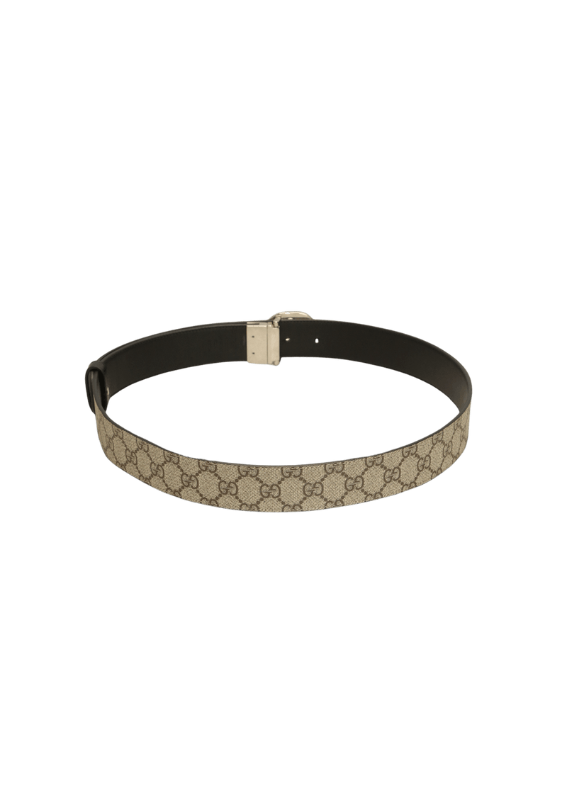 GG SUPREME INTERLOCKING G LOGO BELT REVERSIBLE 100