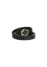 INTERLOCKING G LOGO BELT 80