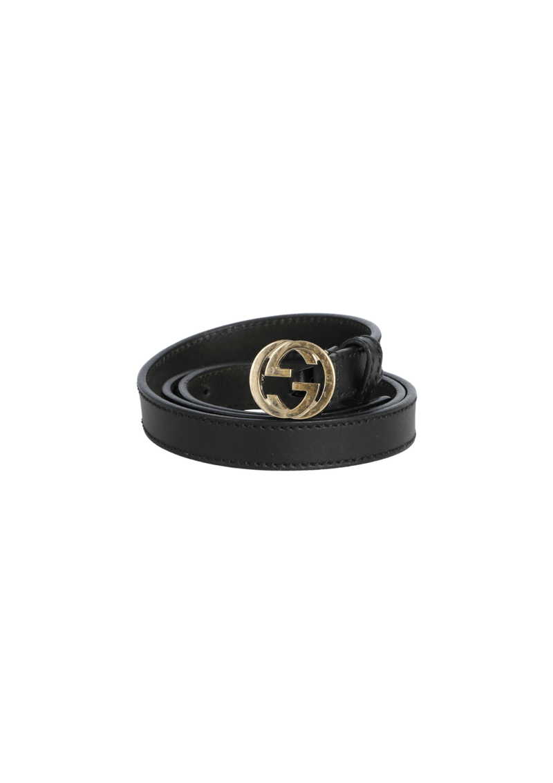 INTERLOCKING G LOGO BELT 80