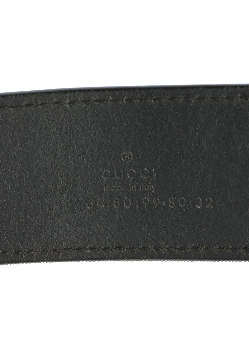 INTERLOCKING G LOGO BELT 80