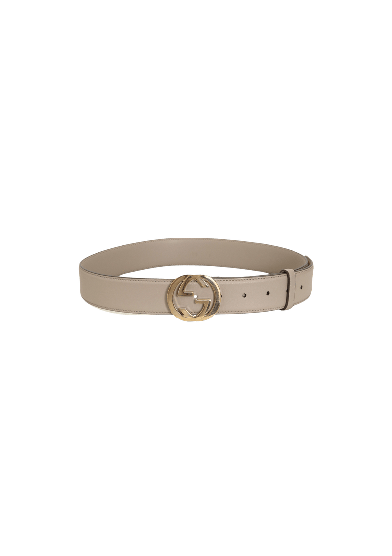 INTERLOCKING G LOGO BELT 85