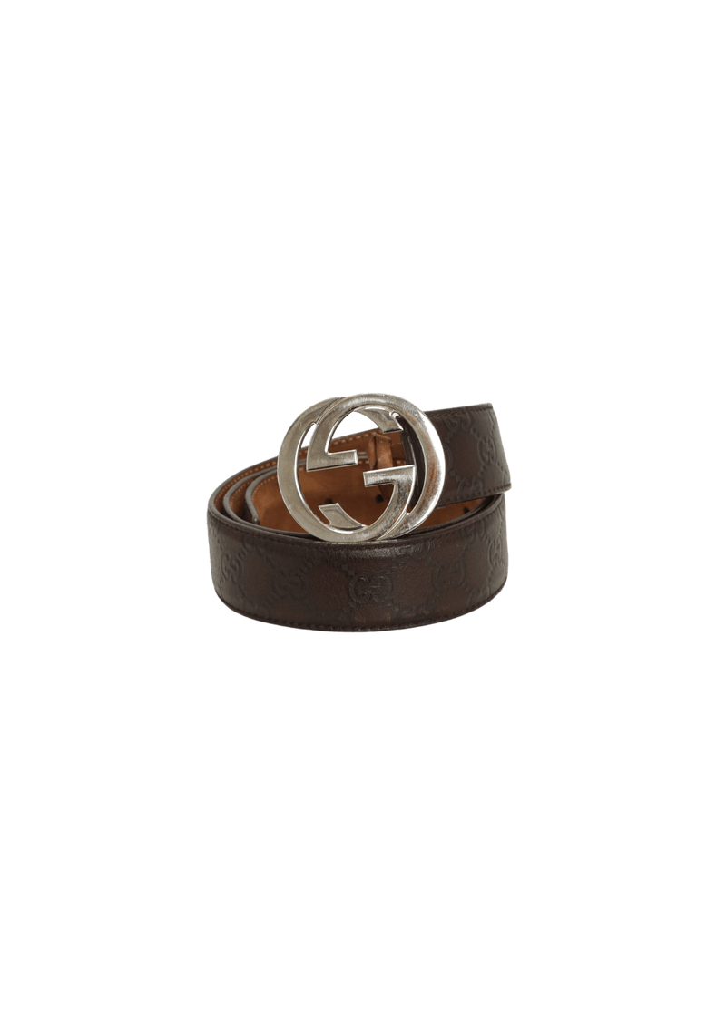 INTERLOCKING G LOGO BELT 95