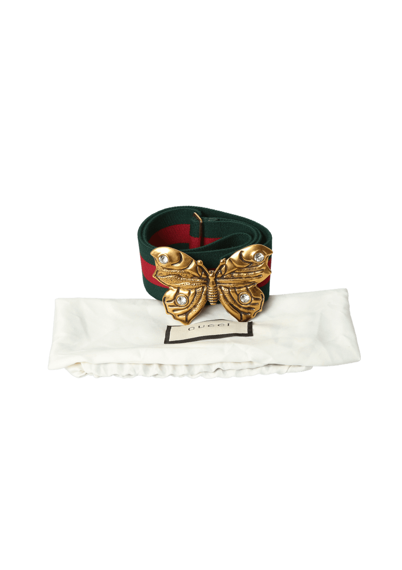 Gucci sales belt butterfly