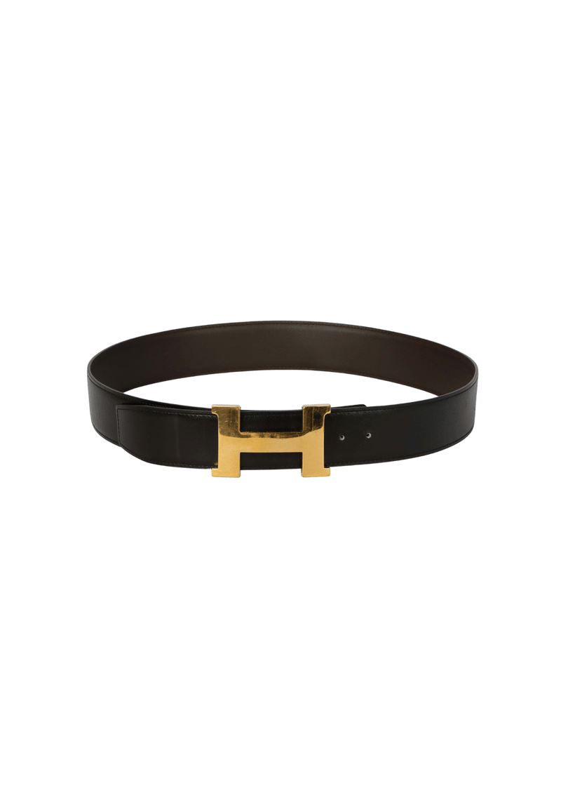 REVERSIBLE BOX H BUCKLE BELT 90