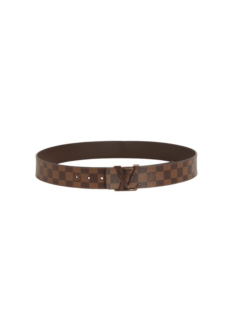 DAMIER ÉBÈNE INITIALES BELT 40