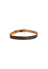 MONOGRAM OVAL CUT BELT 90