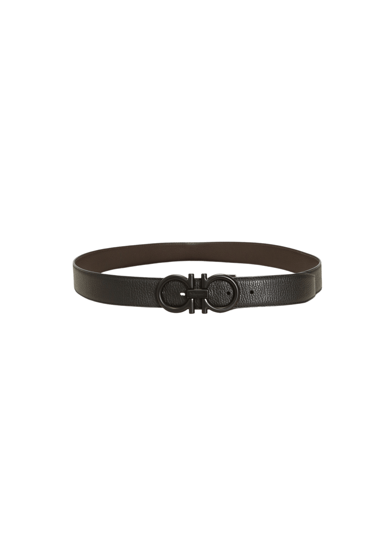 GANCINI REVERSIBLE LOGO BELT 95