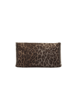 ANIMAL PRINT FALABELLA FOLD-OVER CLUTCH