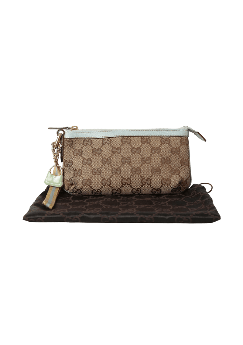 GG CANVAS WRISTLET POCHETTE