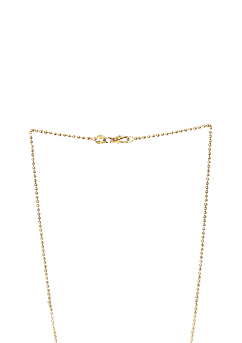GOLD AND PEARL 18K NECKLACE