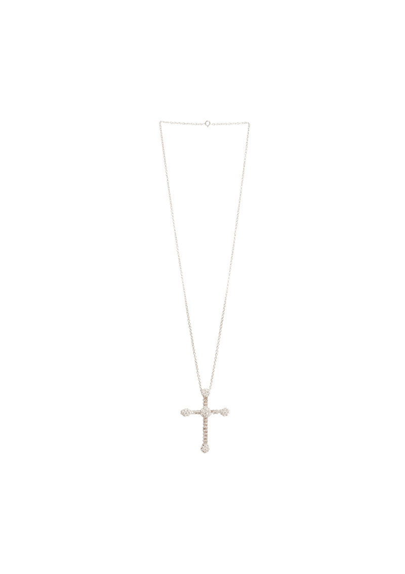 DIAMOND CROSS 18K PENDANT