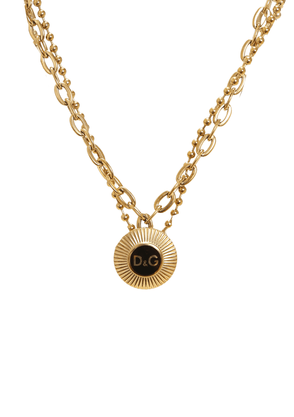 DOLCE&GABBANA COLLANA CLURO ネックレス COLAR DOLCE & GABBANA CHAIN-LINK NECKLACE DOURADO ORIGINAL – Gringa