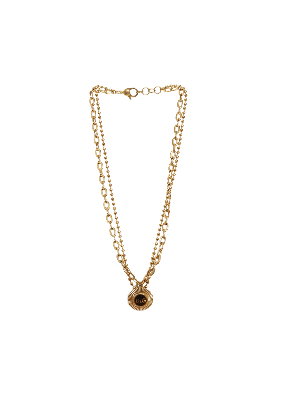 COLAR DOLCE & GABBANA CHAIN-LINK NECKLACE DOURADO ORIGINAL – Gringa
