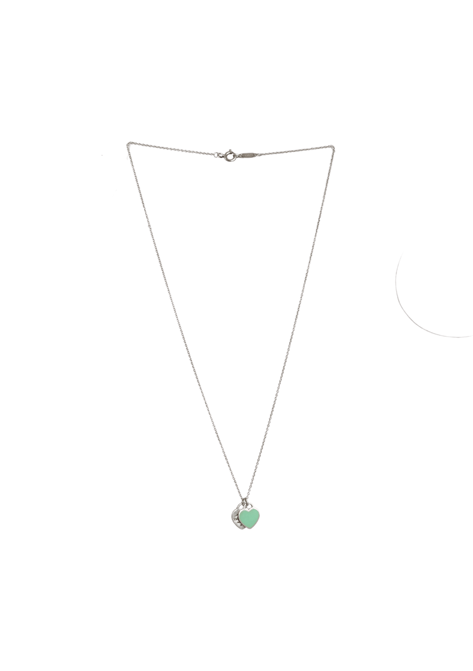 "RETURN TO TIFFANY" DOUBLE HEART NECKLACE