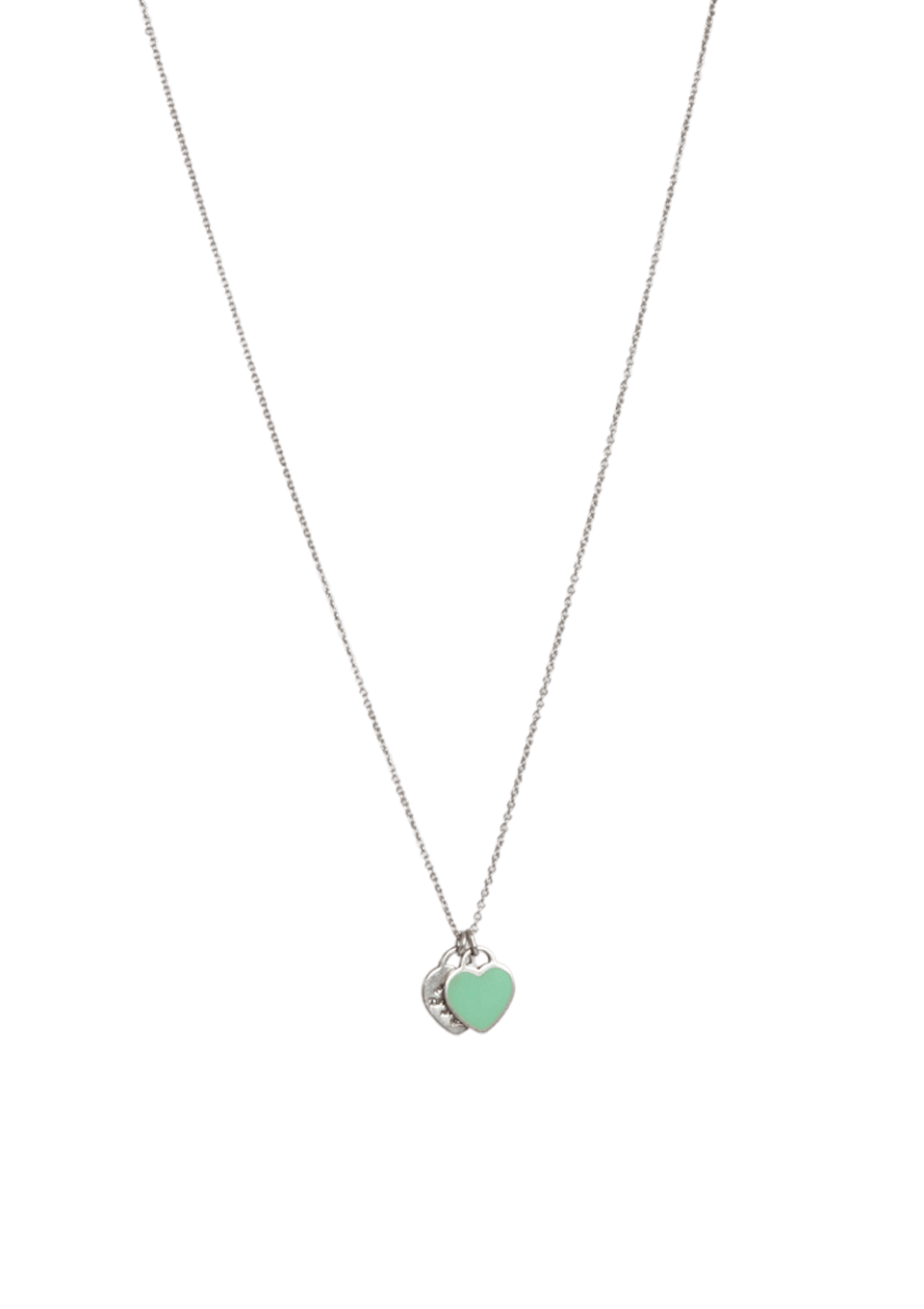 "RETURN TO TIFFANY" DOUBLE HEART NECKLACE