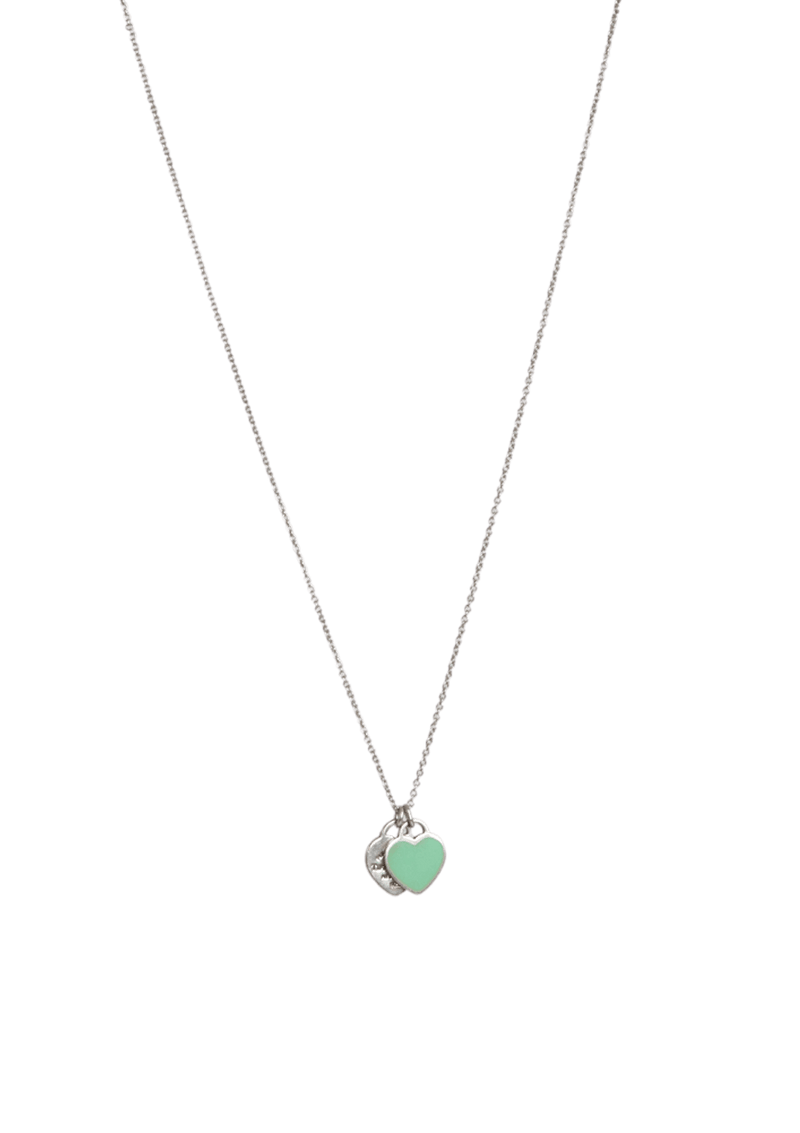 "RETURN TO TIFFANY" DOUBLE HEART NECKLACE