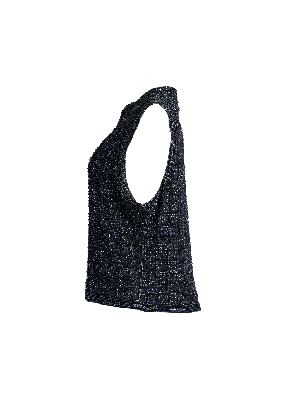VINTAGE SEQUIN VEST 40