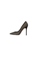 CRYSTAL EMBELLISMENT PUMPS 35