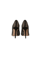 CRYSTAL EMBELLISMENT PUMPS 35