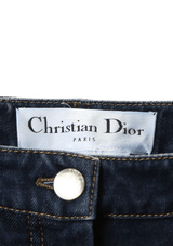 Calça Christian Dior Wool Tailored Trousers 36 Azul Original – Gringa