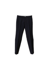 WOOL TAILORED TROUSERS 36