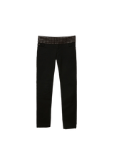 STUDDED PANTS 36